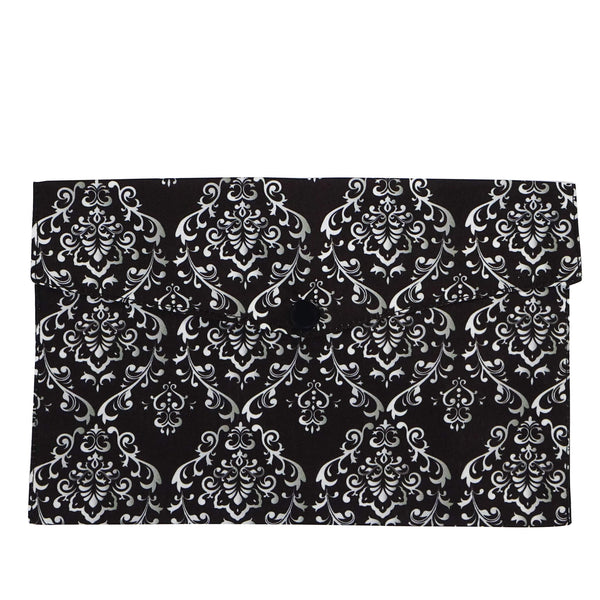 Black Damask - Fabric Enveloppe