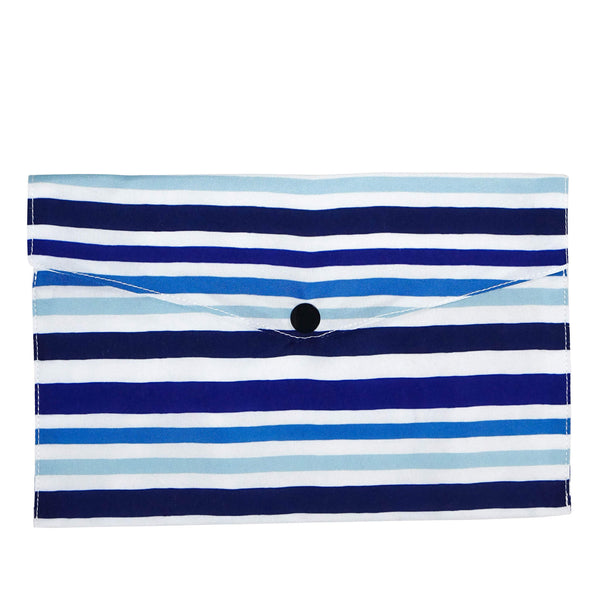 Blue Striped - Fabric Enveloppe