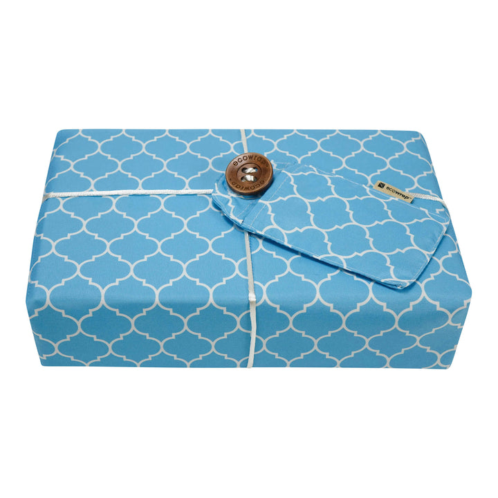 Blue Morrocan - Fabric Gift Wrap