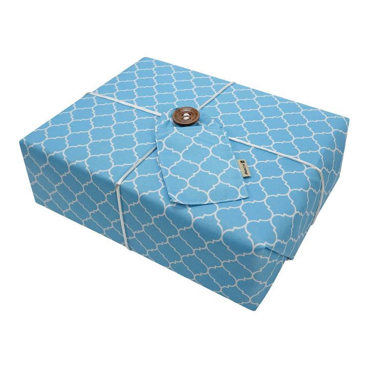 Emballage cadeau en tissu - Moroccan bleu
