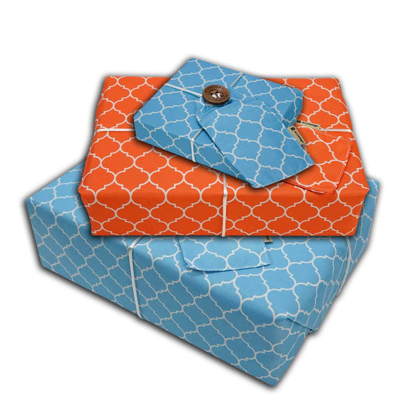 Morrocan Reusable Gift Wrap Starter Kit