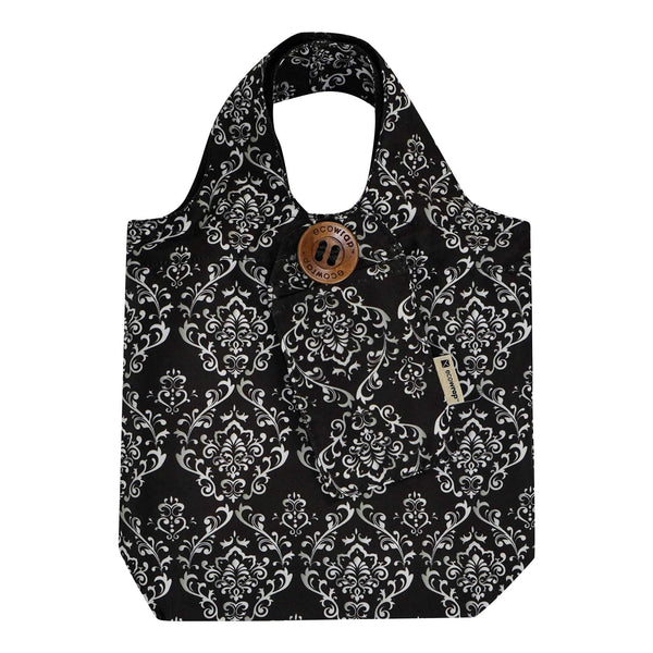 Black Damask - Fabric Gift Bag