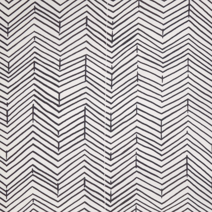 Grey Chevron - Fabric Gift Wrap