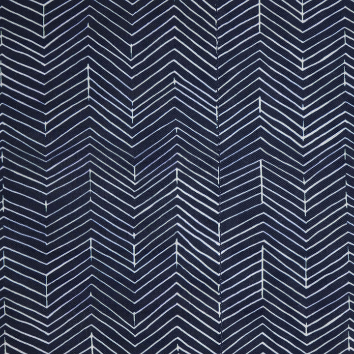 Navy Chevron - Fabric Gift Wrap