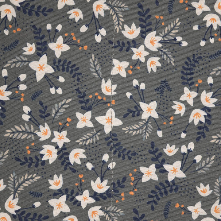 Emballage cadeau en tissu - Floral violet