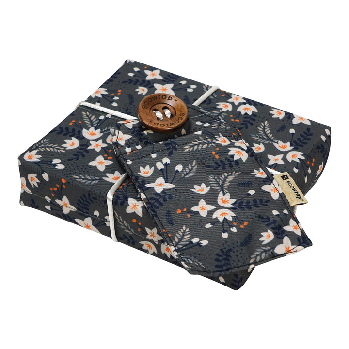 Purple Floral - Fabric Gift Wrap