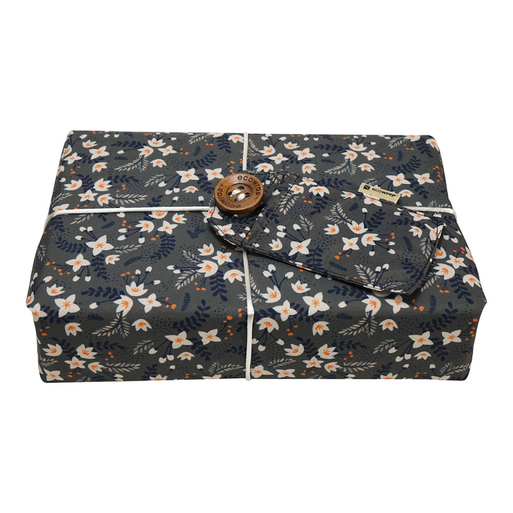 Purple Floral - Fabric Gift Wrap