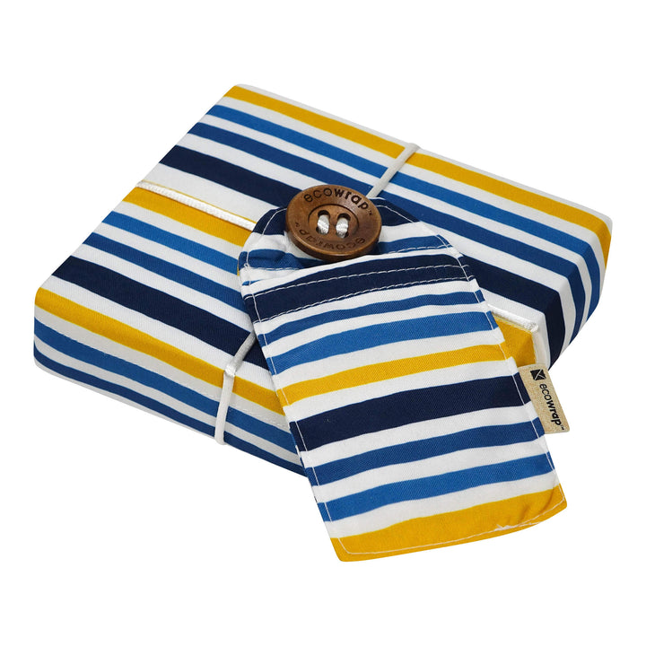 Yellow Striped - Fabric Gift Wrap