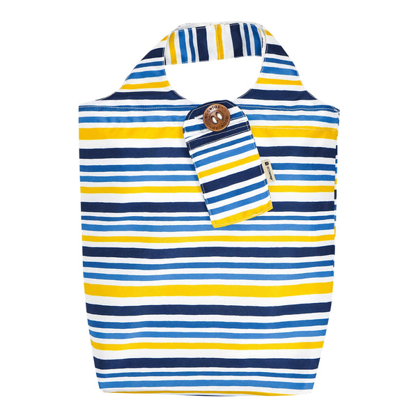 Yellow Striped - Fabric Gift Bag