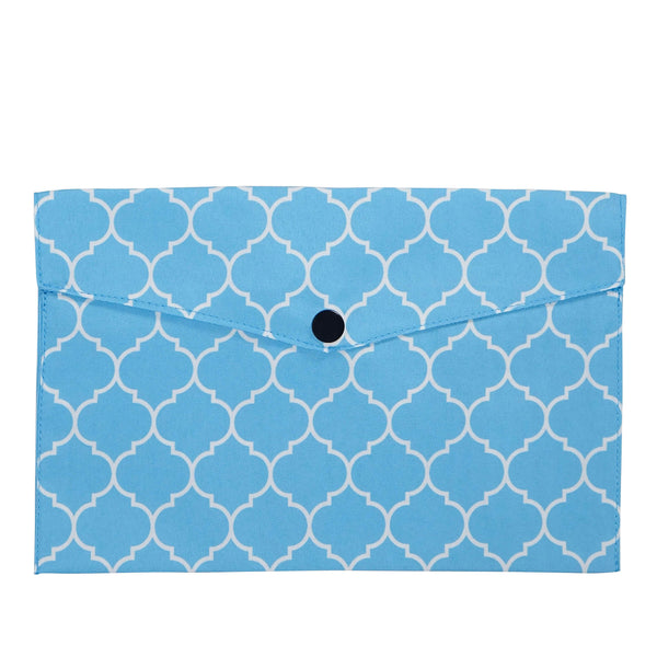Enveloppe en tissu - Moroccan bleu